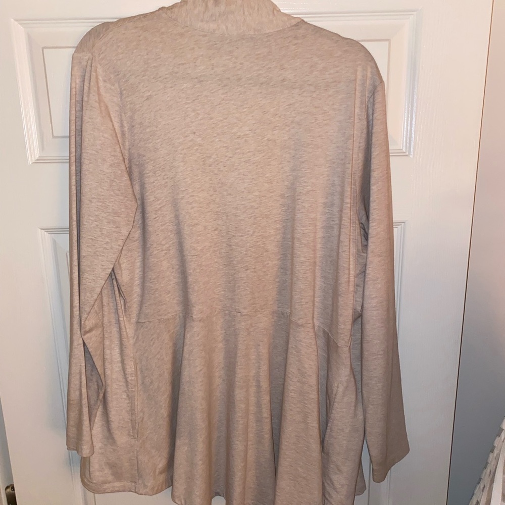 Susan Graver Weekend Cotton Modal Cardigan, Large
